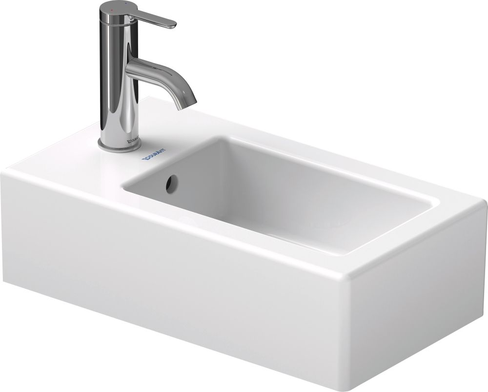 Duravit Vero umyvadlo 45x25 cm obdélníkový klasický bílá 0702250000