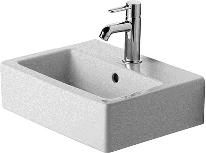 Duravit Vero umyvadlo 45x35 cm obdélníkový klasický-nábytkový bílá 0704450000