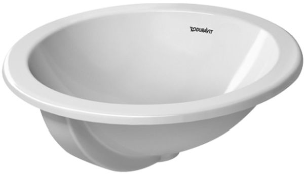 Duravit Architec umyvadlo 47x47 cm kolo zápustný bílá 0468470000