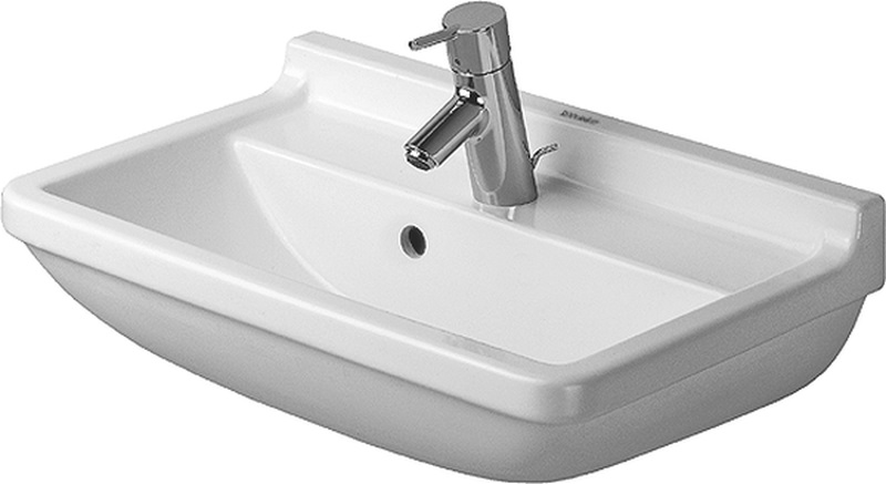 Duravit Starck 3 umyvadlo 55x37 cm obdélníkový bílá 0301550000