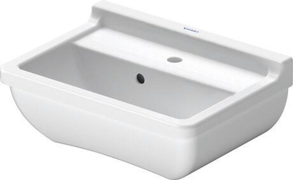 Duravit Starck 3 umyvadlo 45x32 cm obdélníkový klasický bílá 0750450000