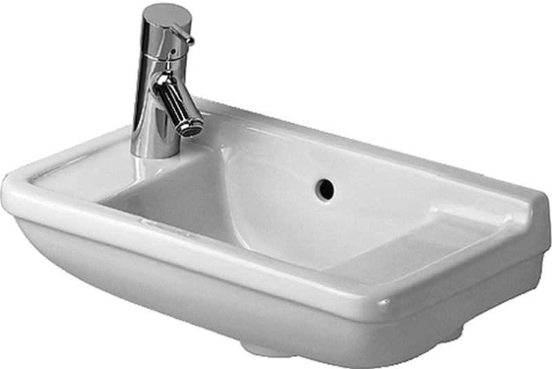 Duravit Starck 3 umyvadlo 50x26 cm obdélníkový klasický bílá 0751500000