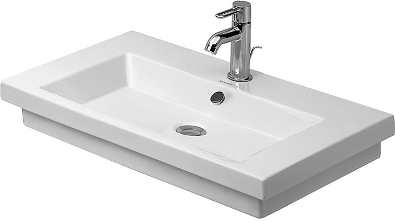 Duravit 2nd floor umywalka 70x46 cm szlifowana prostokątna biała 0491700027