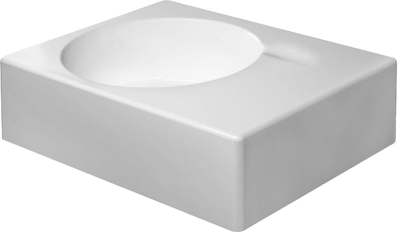 Duravit Design Classics umyvadlo 61.5x46 cm obdélníkový klasický-nábytkový bílá 0684600000