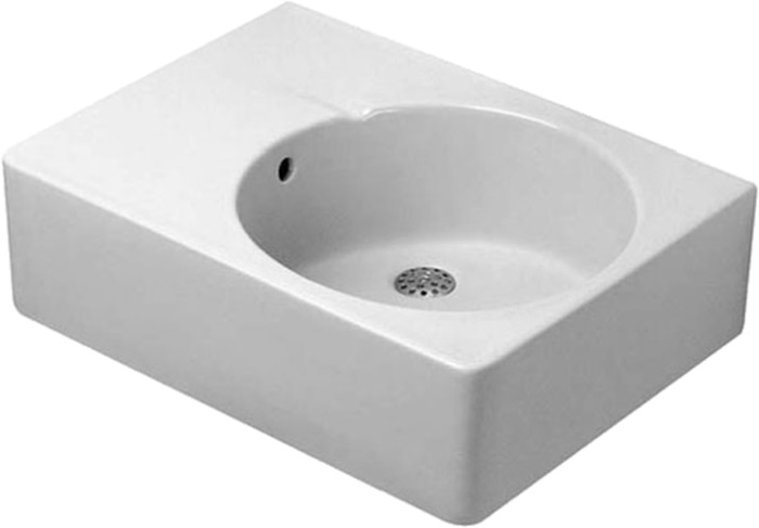 Duravit Design Classics umyvadlo 61.5x46 cm obdélníkový klasický-nábytkový bílá 0685600000