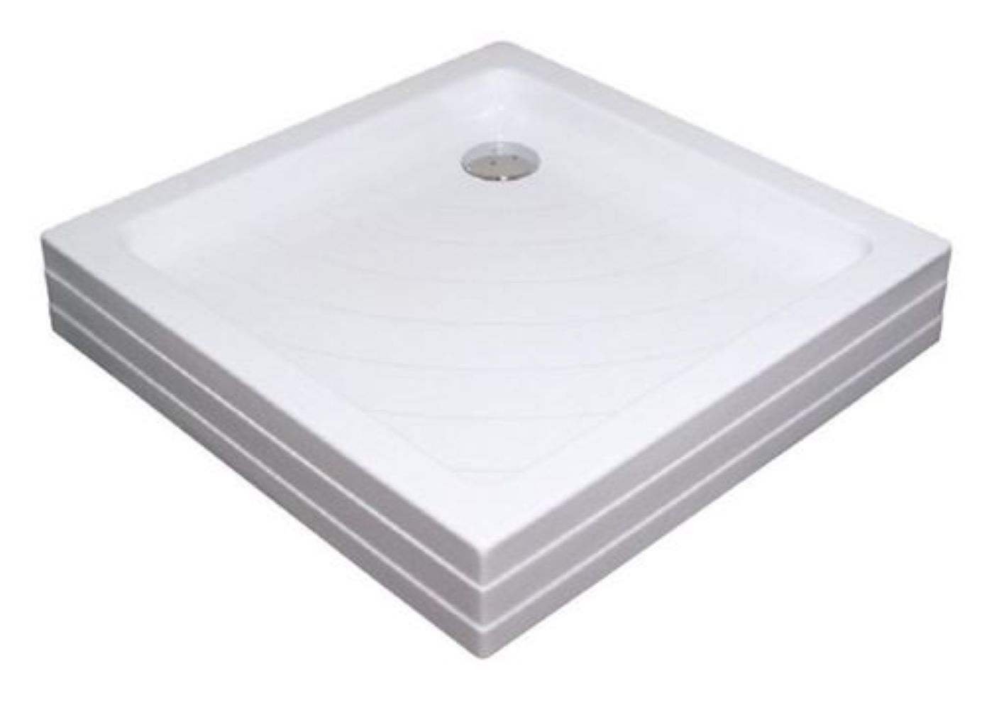 Ravak Angela čtvercová sprchová vanička 90.5x90.5 cm bílá A007701120