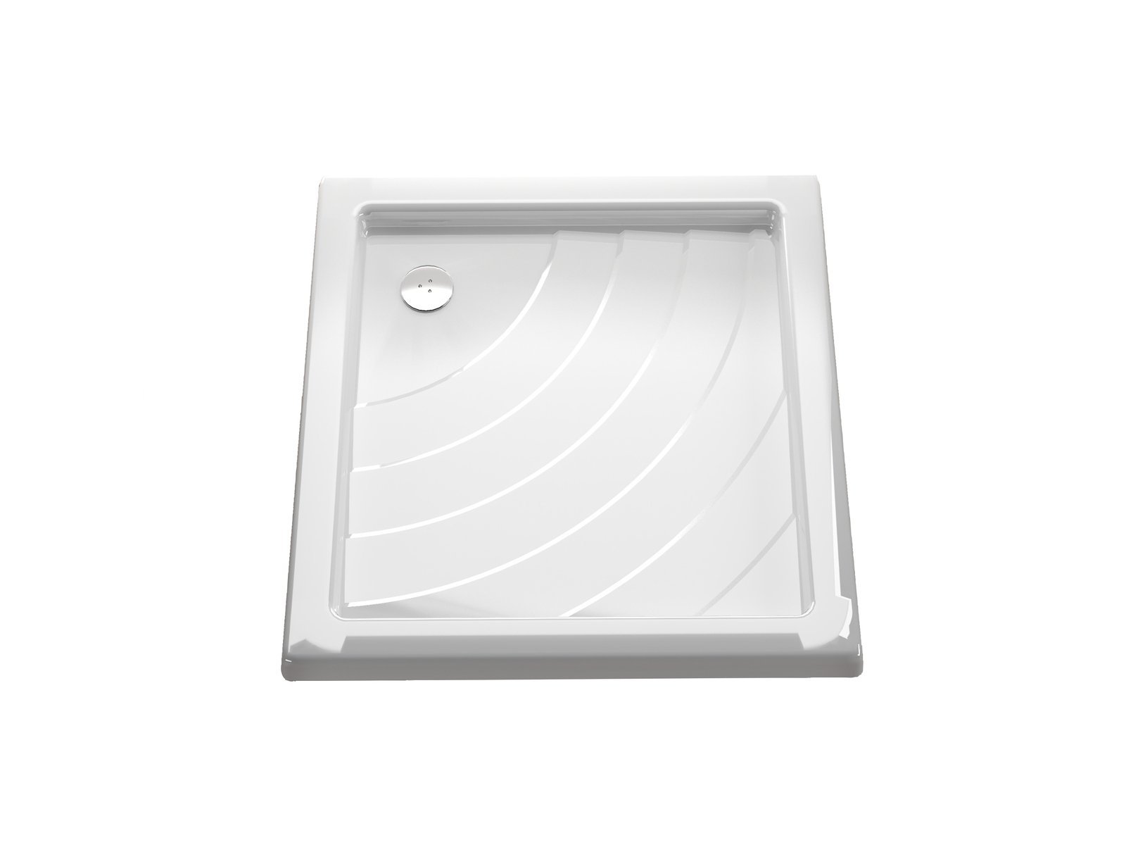 Ravak Aneta obdélníková sprchová vanička 90x75 cm bílá A003701220