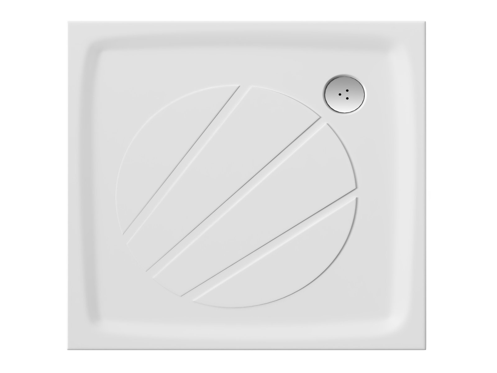 Ravak Perseus Pro čtvercová sprchová vanička 90x90 cm bílá XA037701010