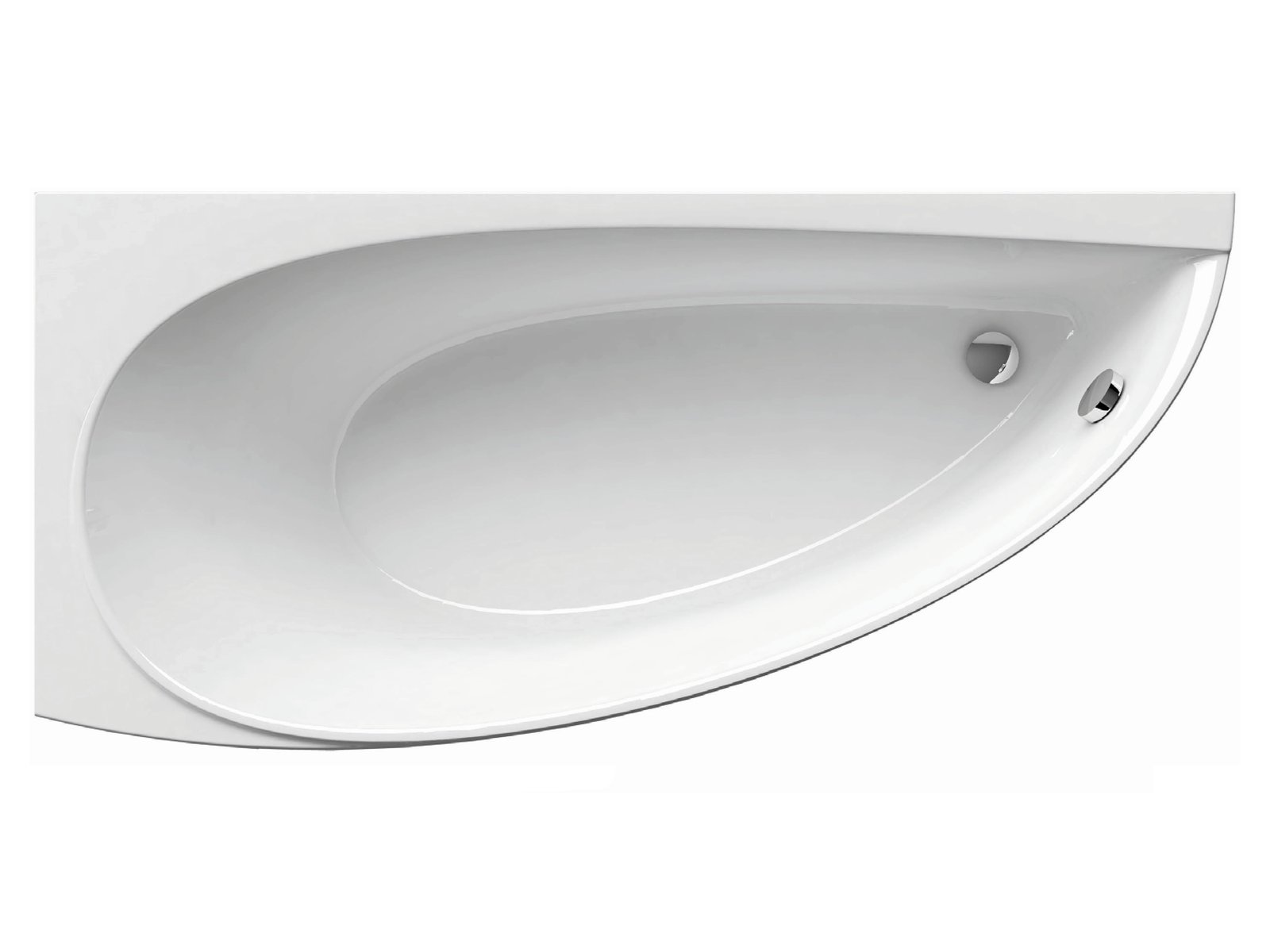 Ravak Avocado rohová vana 150x75 cm Levostranná bílá CT01000000