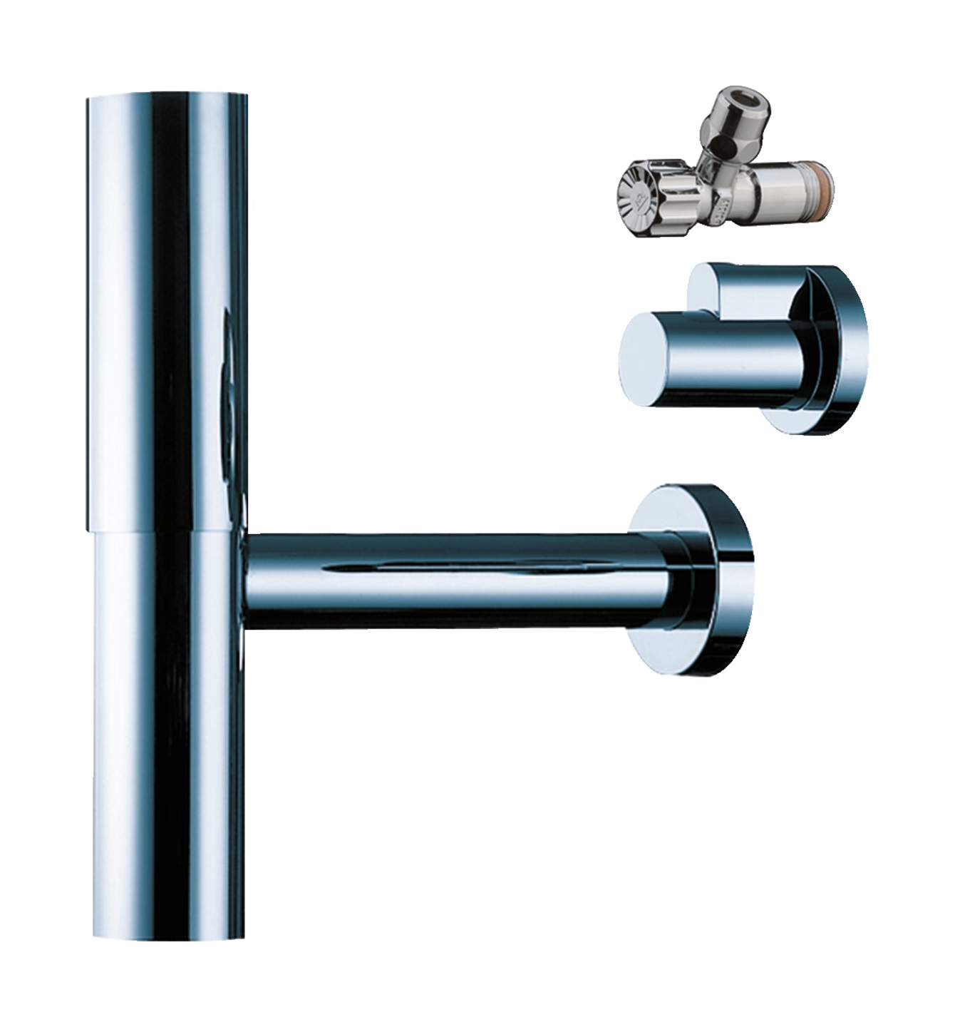Hansgrohe Flowstar sifon k umyvadlu lahvová chrom 52120000