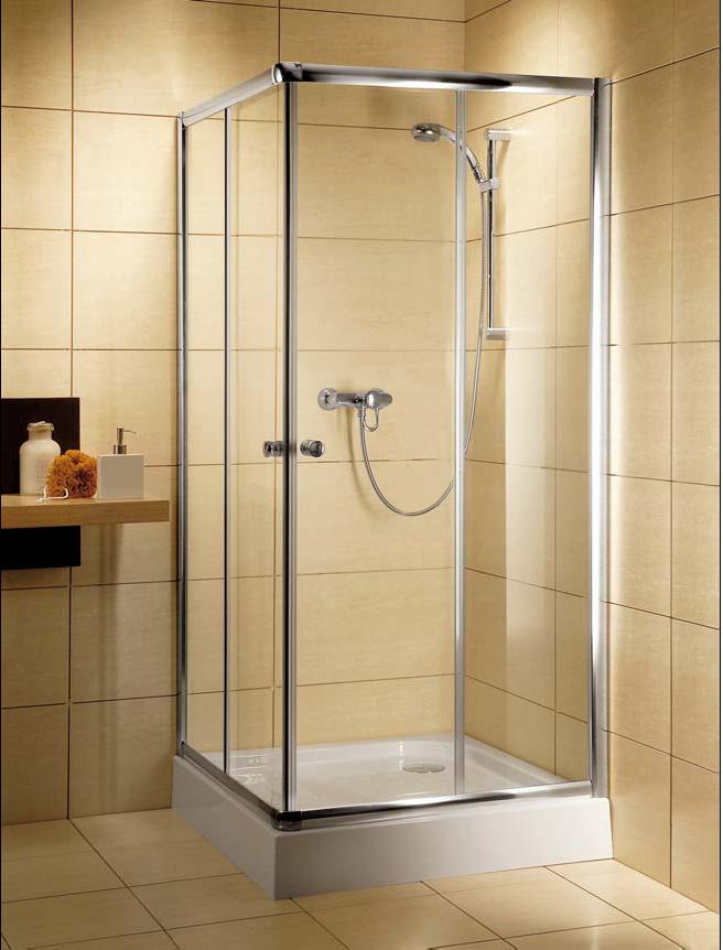 Radaway Classic C sprchový kout 80x80 cm čtvercový chrom lesk/grafitové sklo 30060-01-05