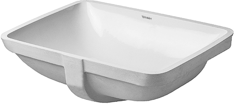 Duravit Starck 3 umyvadlo 49x36.5 cm obdélníkový bílá 03054900001