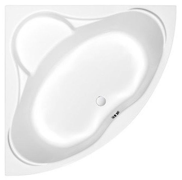 Cersanit Venus rohová vana 150x150 cm Levostranná bílá S301-013