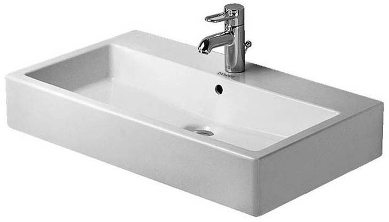 Duravit Vero umyvadlo 80x47 cm obdélníkový klasický-nábytkový bílá 04548000271