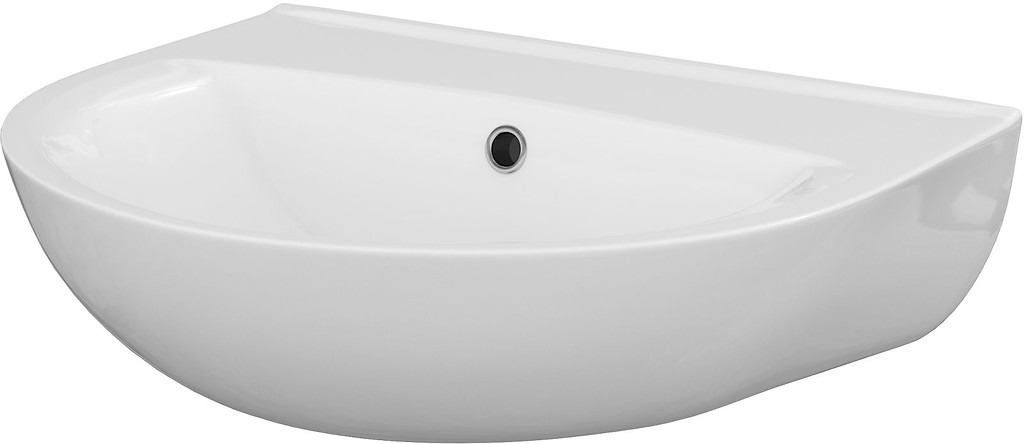 Cersanit President umyvadlo 50x43 cm půlkruhový bílá K08-003