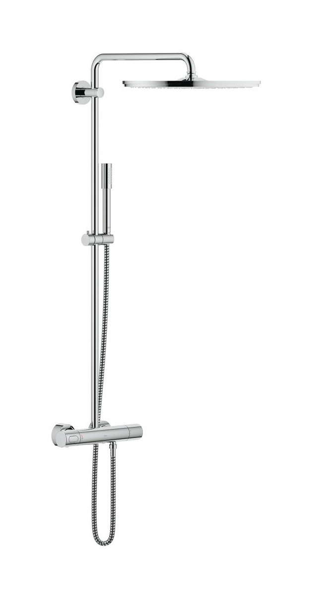 Grohe Rainshower sprchová sada na stěnu s termostatem ano StarLight Chrome 27174001