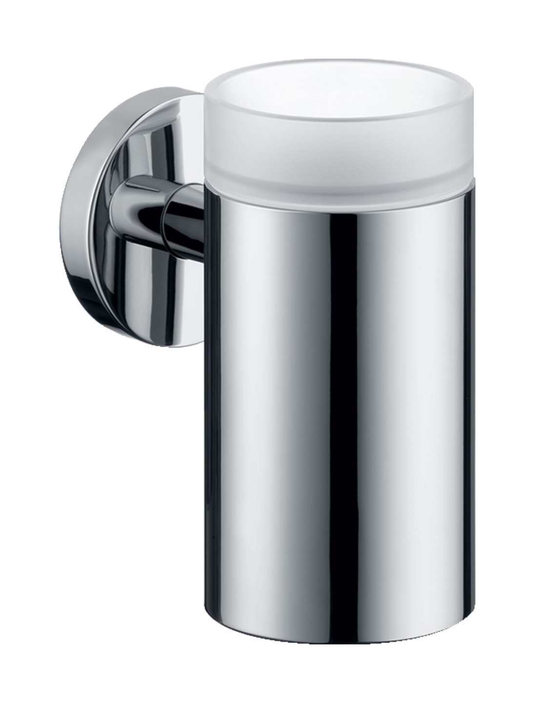 Hansgrohe Logis kelímek na čištění zubů bílá-chrom 40518000