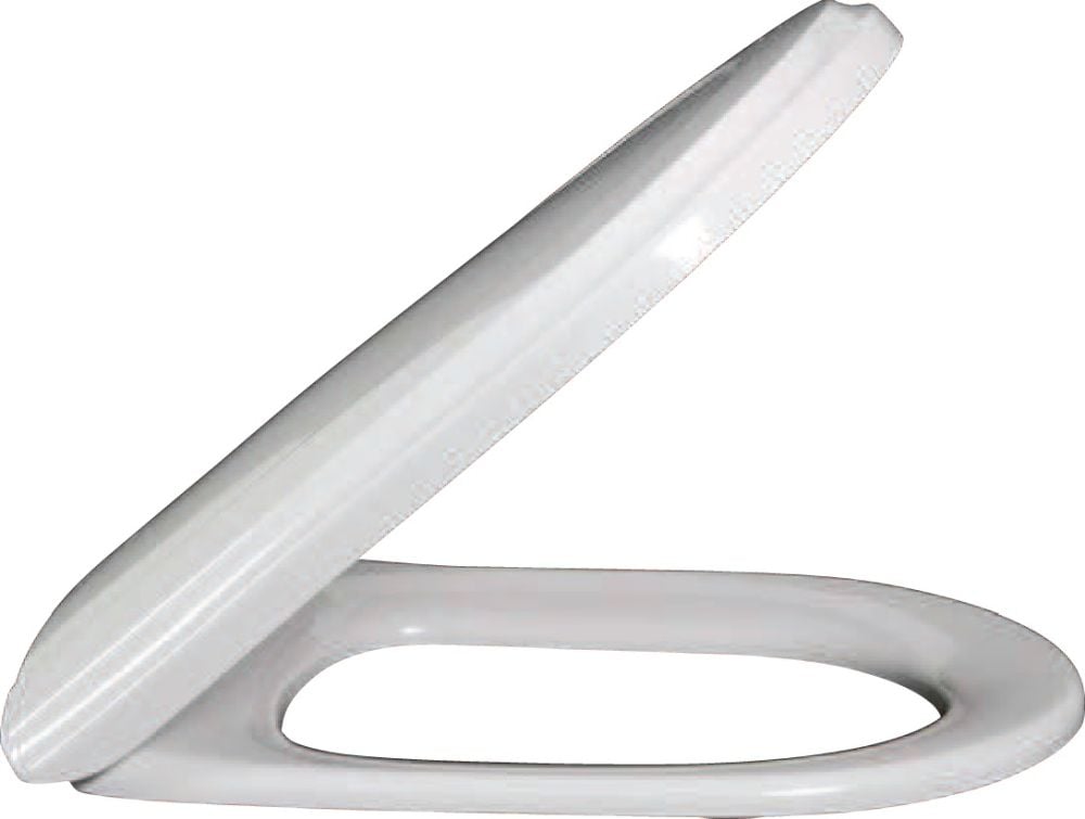 Villeroy & Boch Hommage záchodové prkénko s pomalým sklápěním bílá 8809S6R1