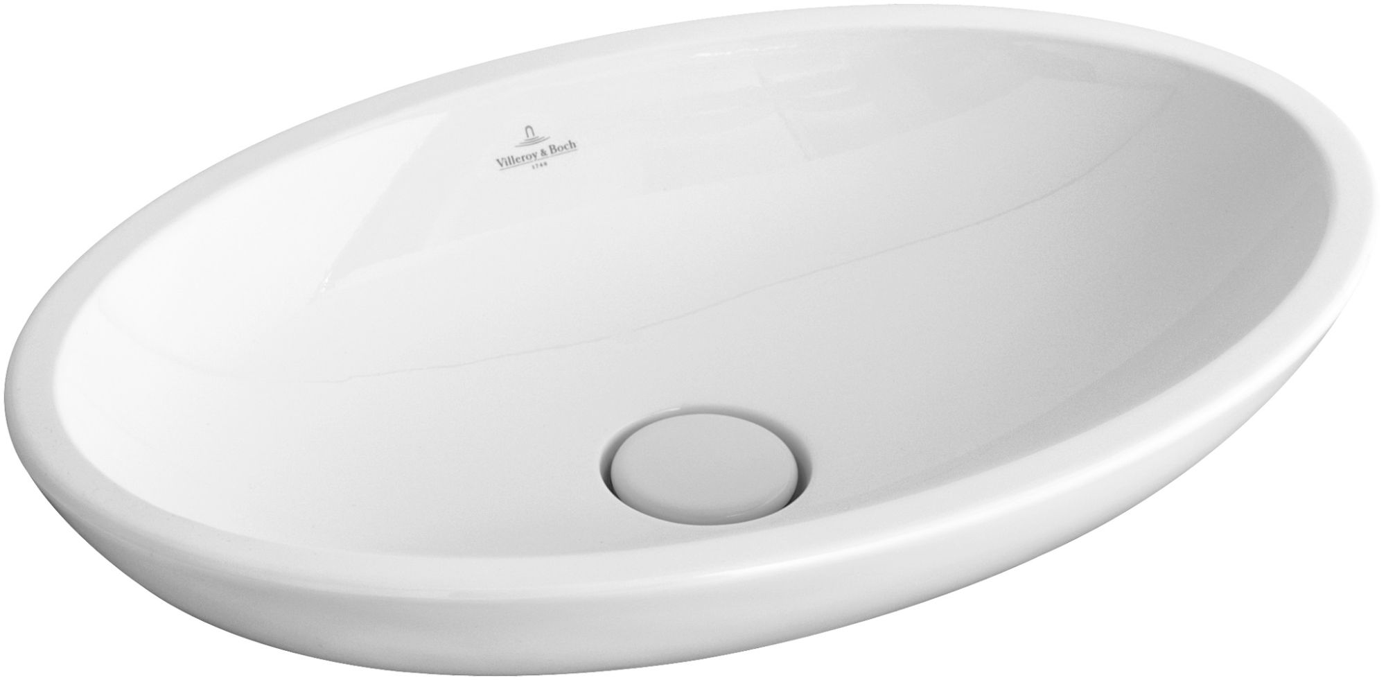 Villeroy & Boch Loop & Friends umyvadlo 58.5x38 cm oválný bílá 51510101