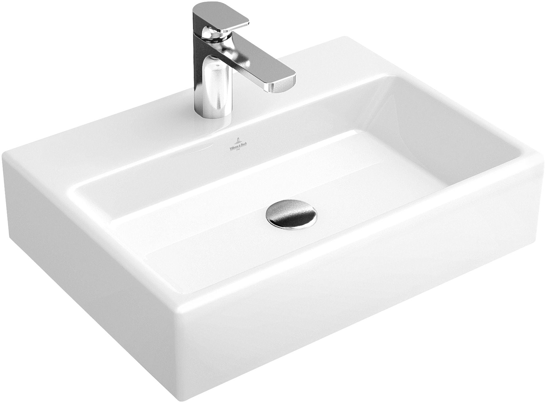 Villeroy & Boch Memento umyvadlo 50x42 cm obdélníkový bílá 51335LR1