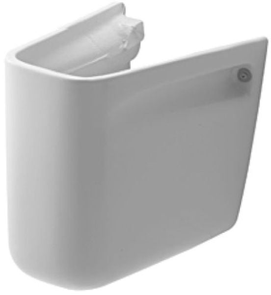 Duravit D-Code polosloup bílá 08571800002