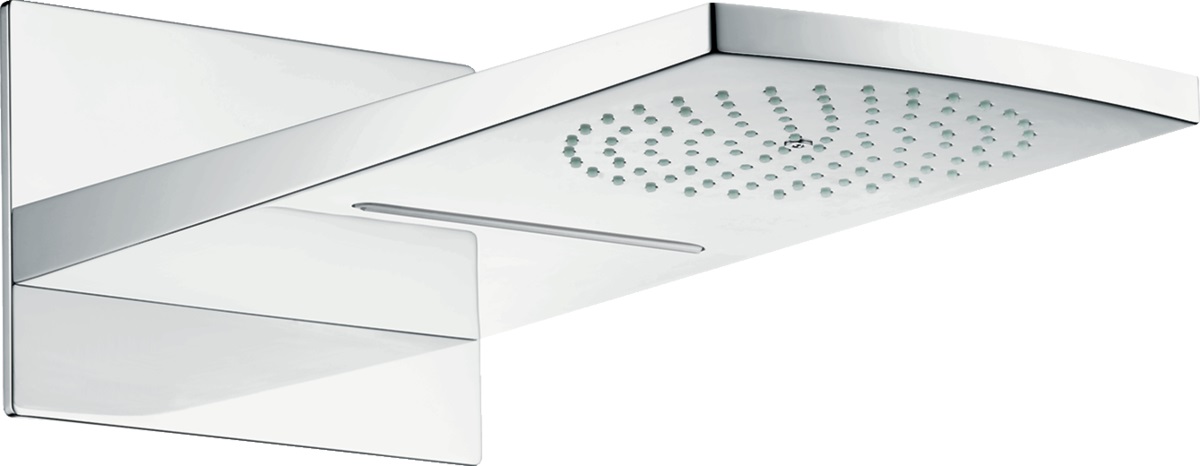 Hansgrohe Raindance hlavová sprcha 44.5x21.4 cm obdélníkový chrom-bílá 28433400