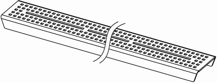 Tece Drainline rošt sprchového odtoku 70 cm 600751