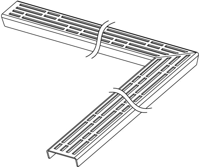 Tece Drainline rošt sprchového odtoku 120 cm 611210