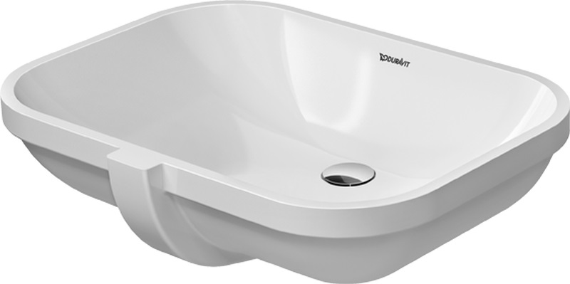 Duravit D-Code umyvadlo 56x40 cm obdélníkový pod pult bílá 0338560000