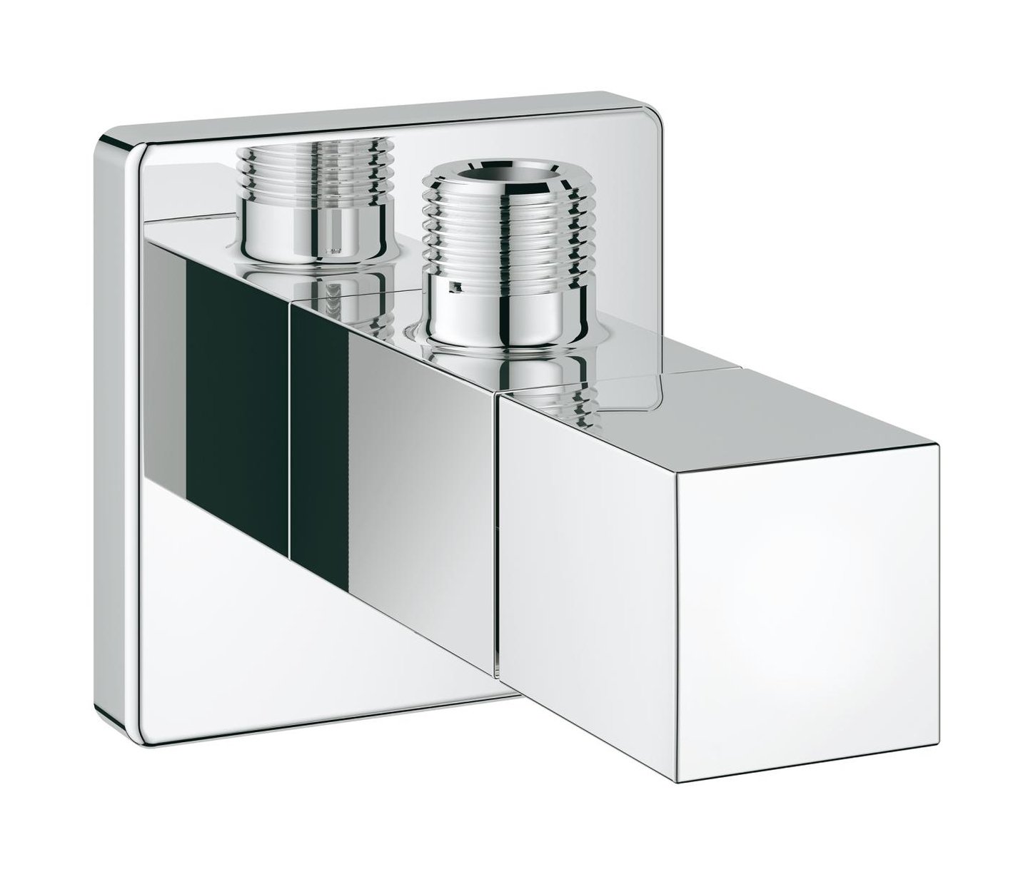 Grohe Eurocube stěnový rohový ventil StarLight Chrome 22012000