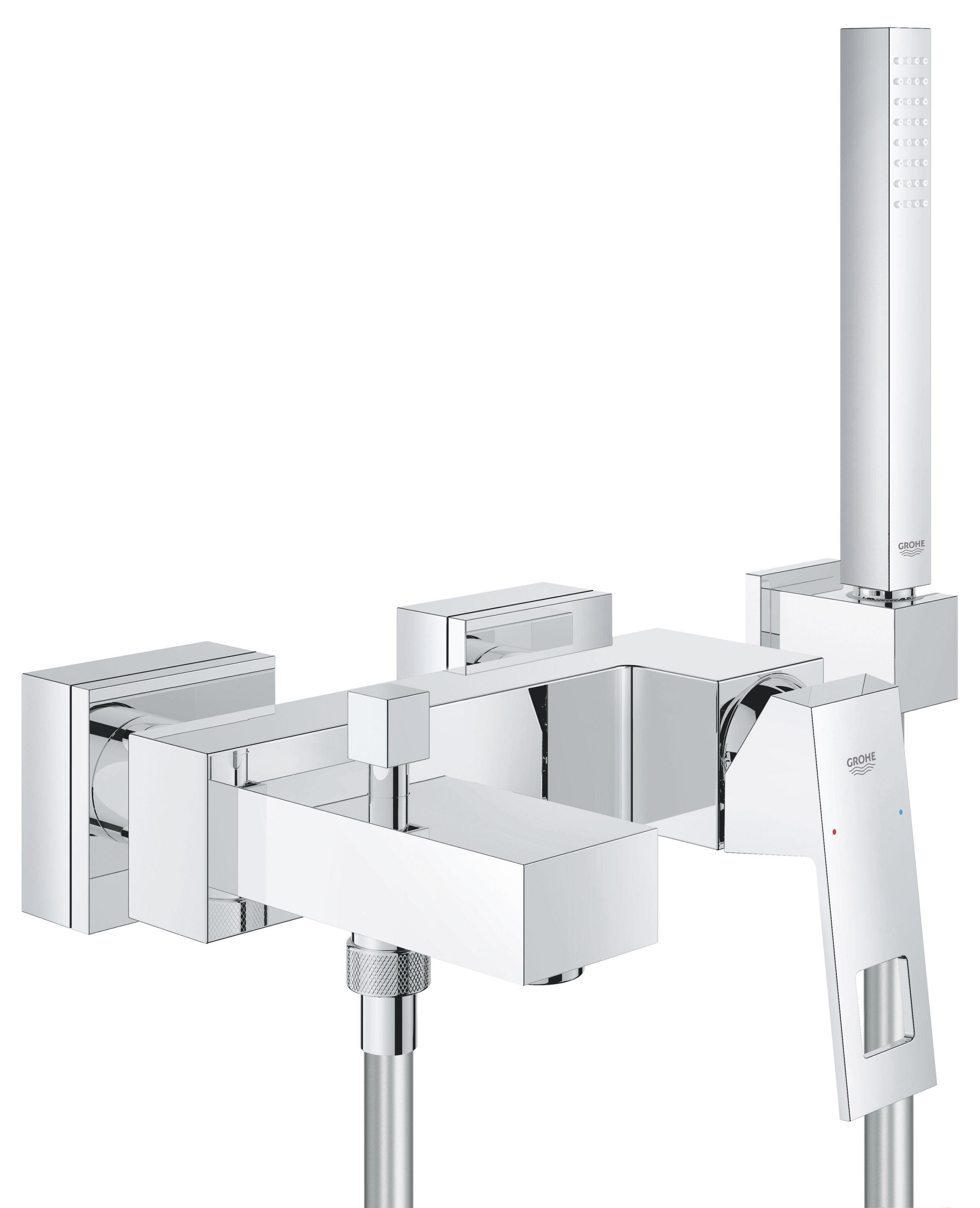 Grohe Eurocube vanová baterie na stěnu chrom 23141000