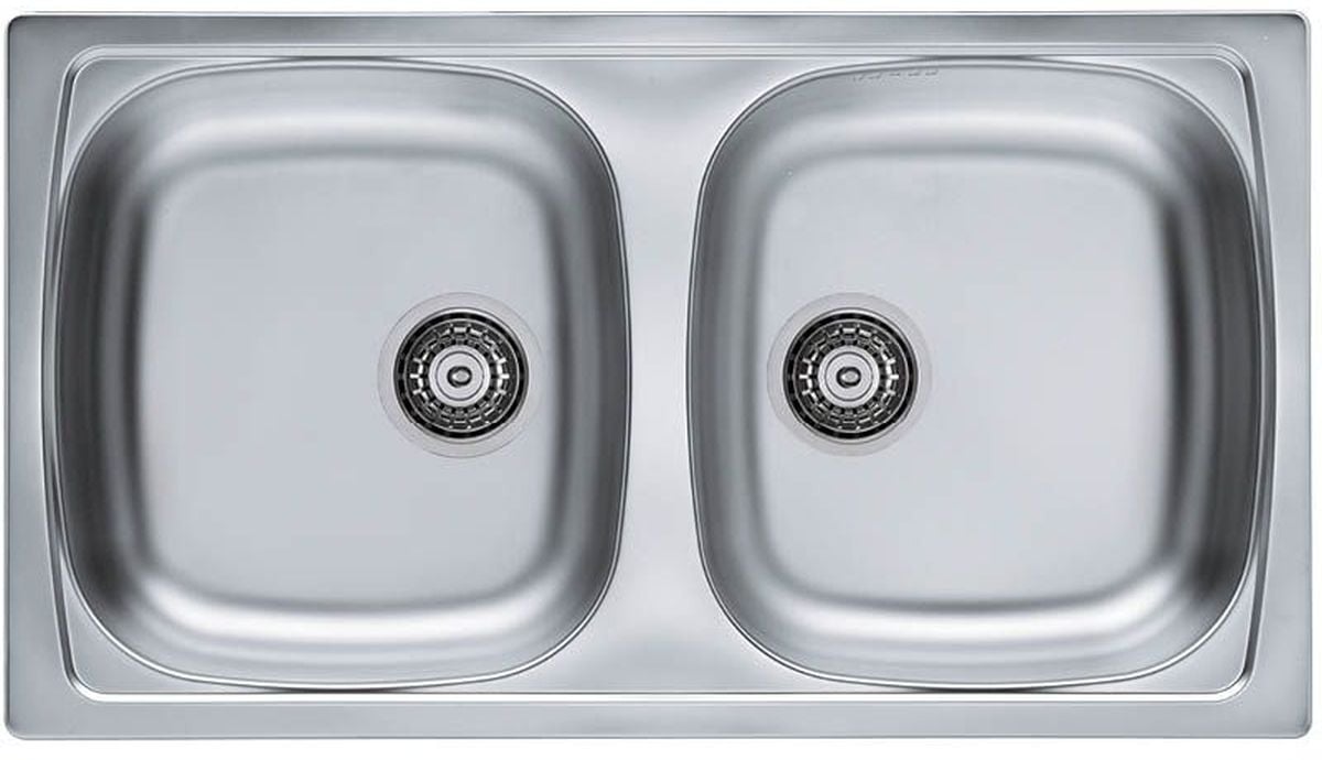 Alveus Basic ocelový dřez 78x43.5 cm 1049434