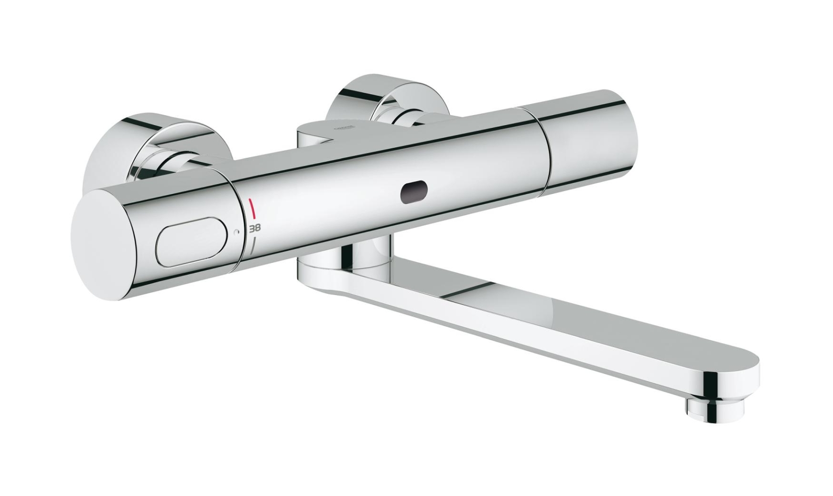 Grohe Eurosmart Cosmopolitan umyvadlová baterie na stěnu ano elektronická StarLight Chrome 36332000