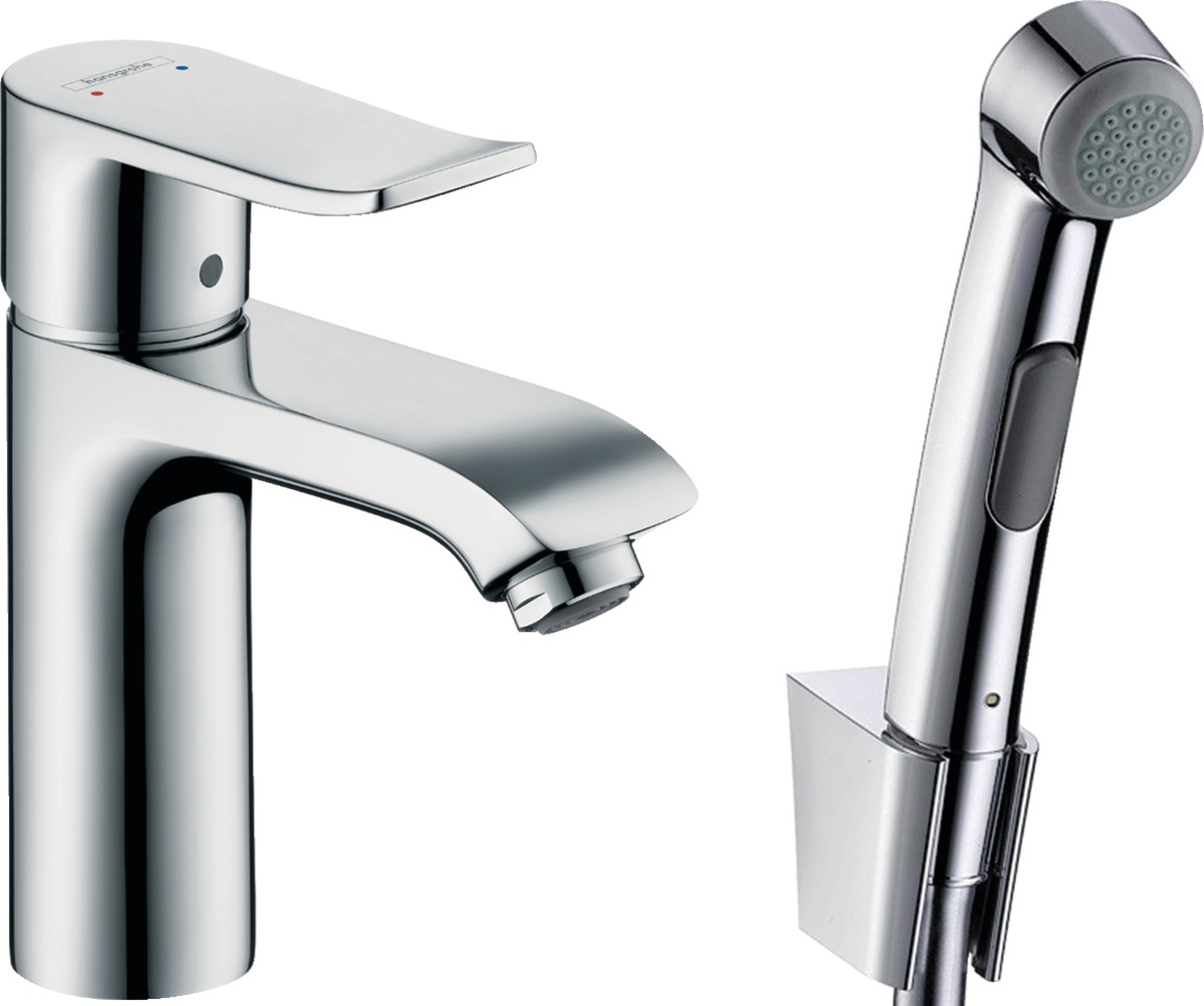 Hansgrohe Metris Classic umyvadlová baterie s hlavicí typu bidetta stojící chrom 31285000