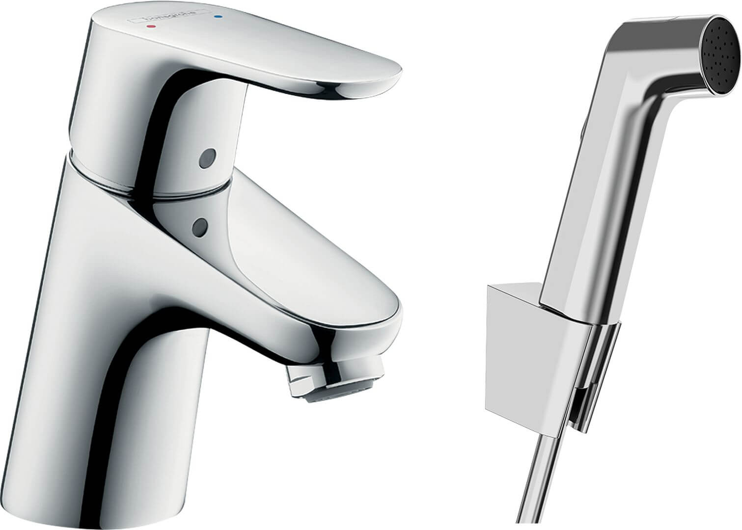 Hansgrohe Focus umyvadlová baterie s hlavicí typu bidetta stojící chrom 31926000