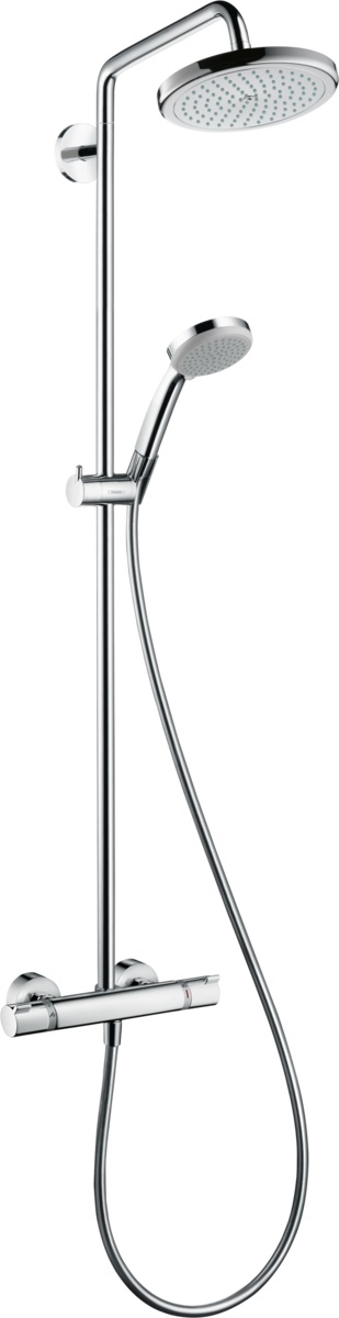 Hansgrohe Croma sprchová sada na stěnu s termostatem chrom 27185000