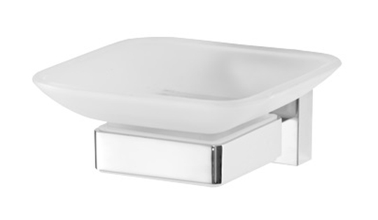 Omnires Lift miska na mýdlo Nástěnné chrom-bílá 8159CR