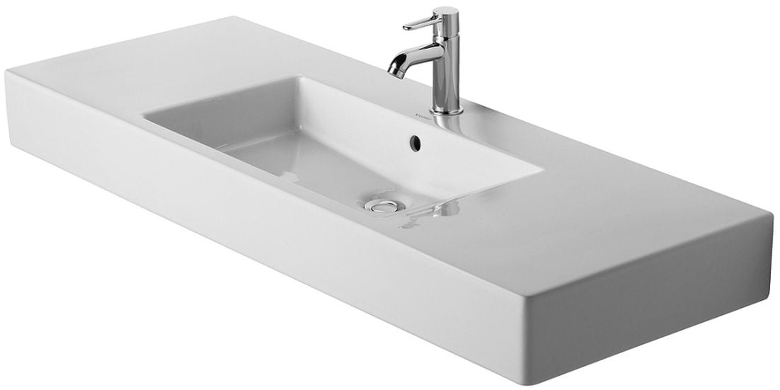 Duravit Vero umyvadlo 125x49 cm obdélníkový nábytkový bílá 03291200001