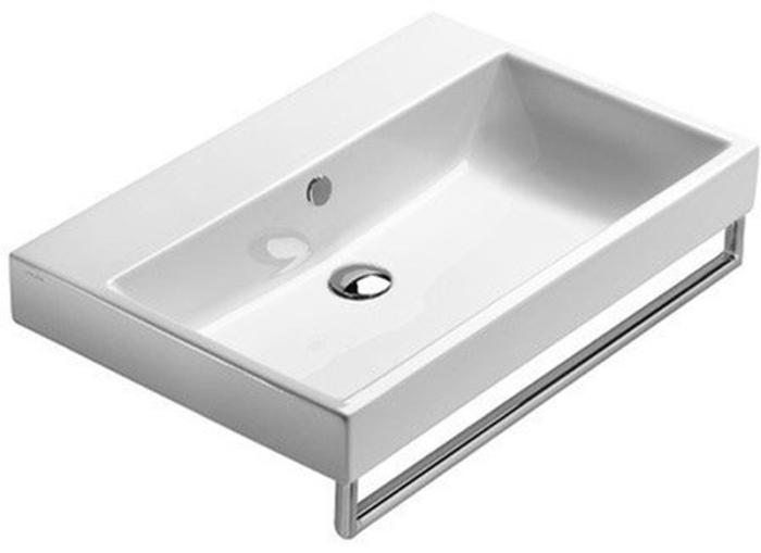 Catalano Zero umyvadlo 75x50 cm obdélníkový klasický bílá 175ZE00
