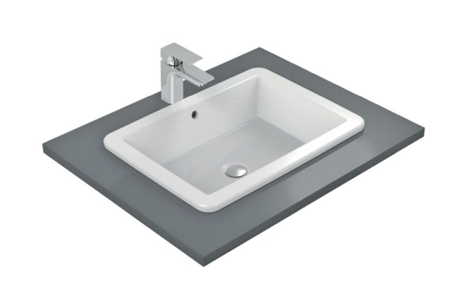 Ideal Standard Strada umyvadlo 60x44 cm obdélníkový zápustný bílá K078001