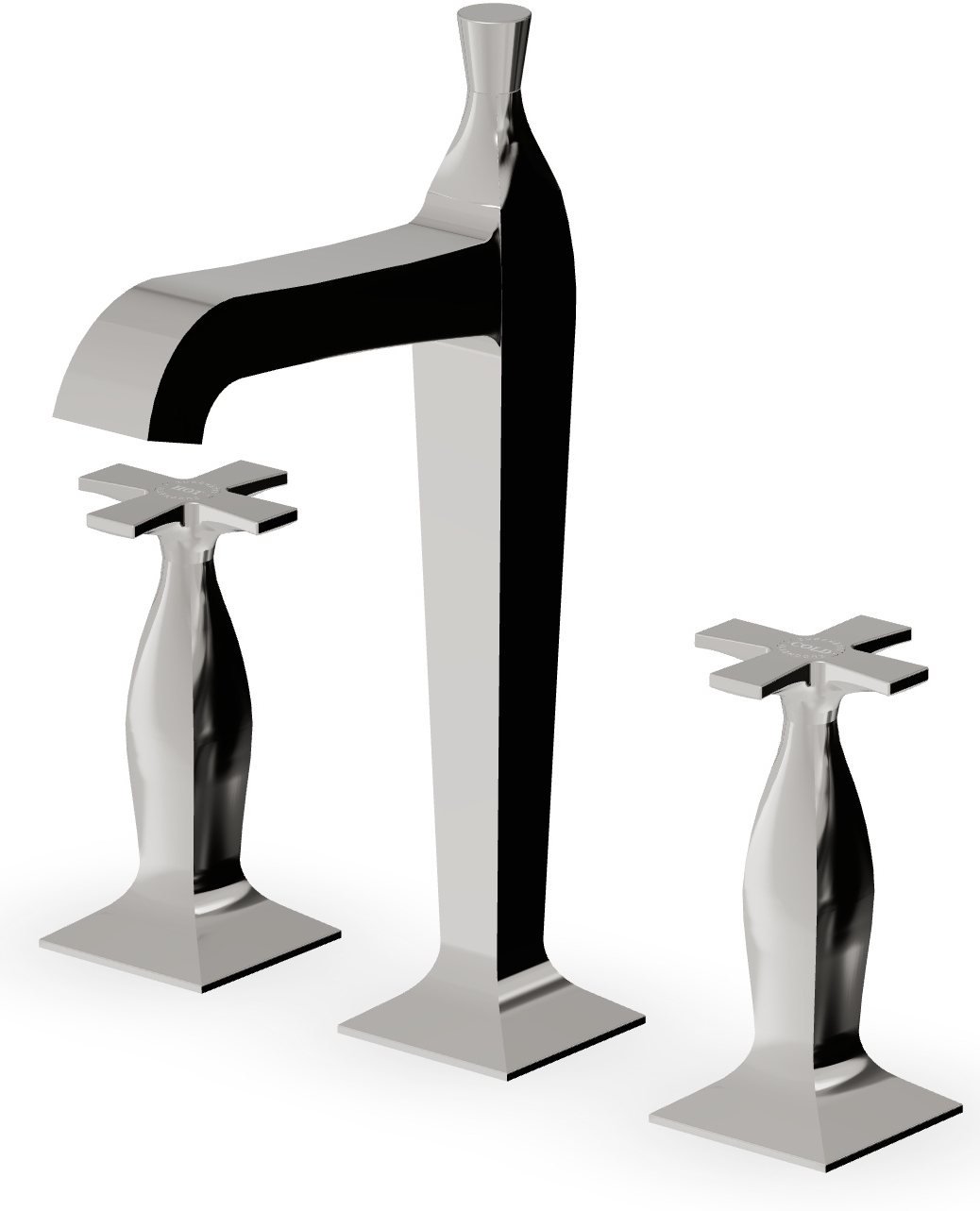 Zucchetti Bellagio umyvadlová baterie stojící nikl ZB1426.C8