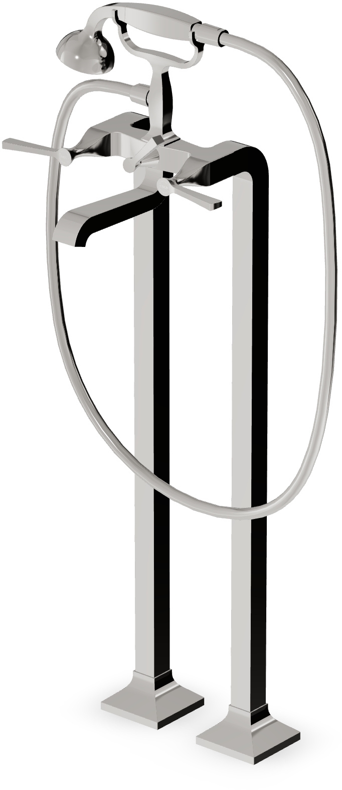 Zucchetti Bellagio vanová baterie volně stojící || ZB2247.C8