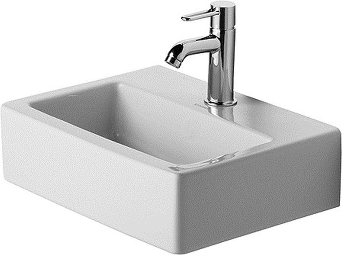 Duravit Vero umyvadlo 45x35 cm obdélníkový klasický bílá 0704450041