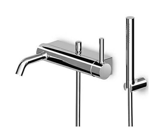 Zucchetti Pan vanová baterie na stěnu černá ZP6181.N1