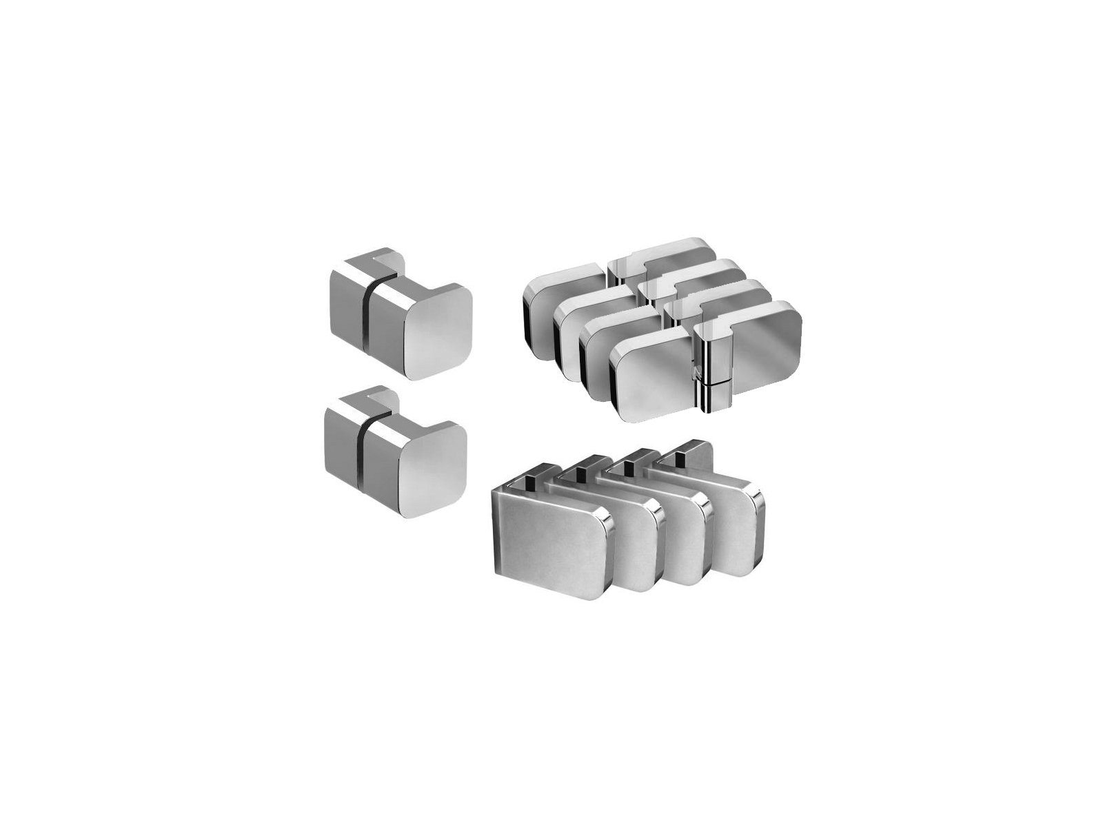 Ravak Brillant sada profilových prvků D01000A073