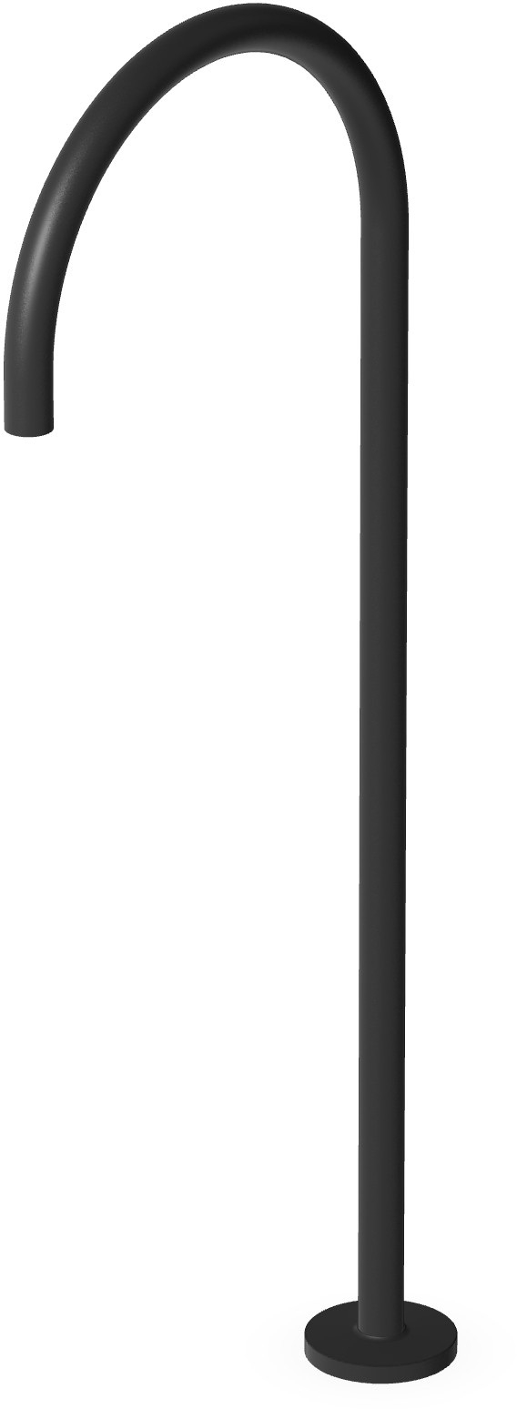 Zucchetti Pan výtok baterie Vanová černá Z92059.N1