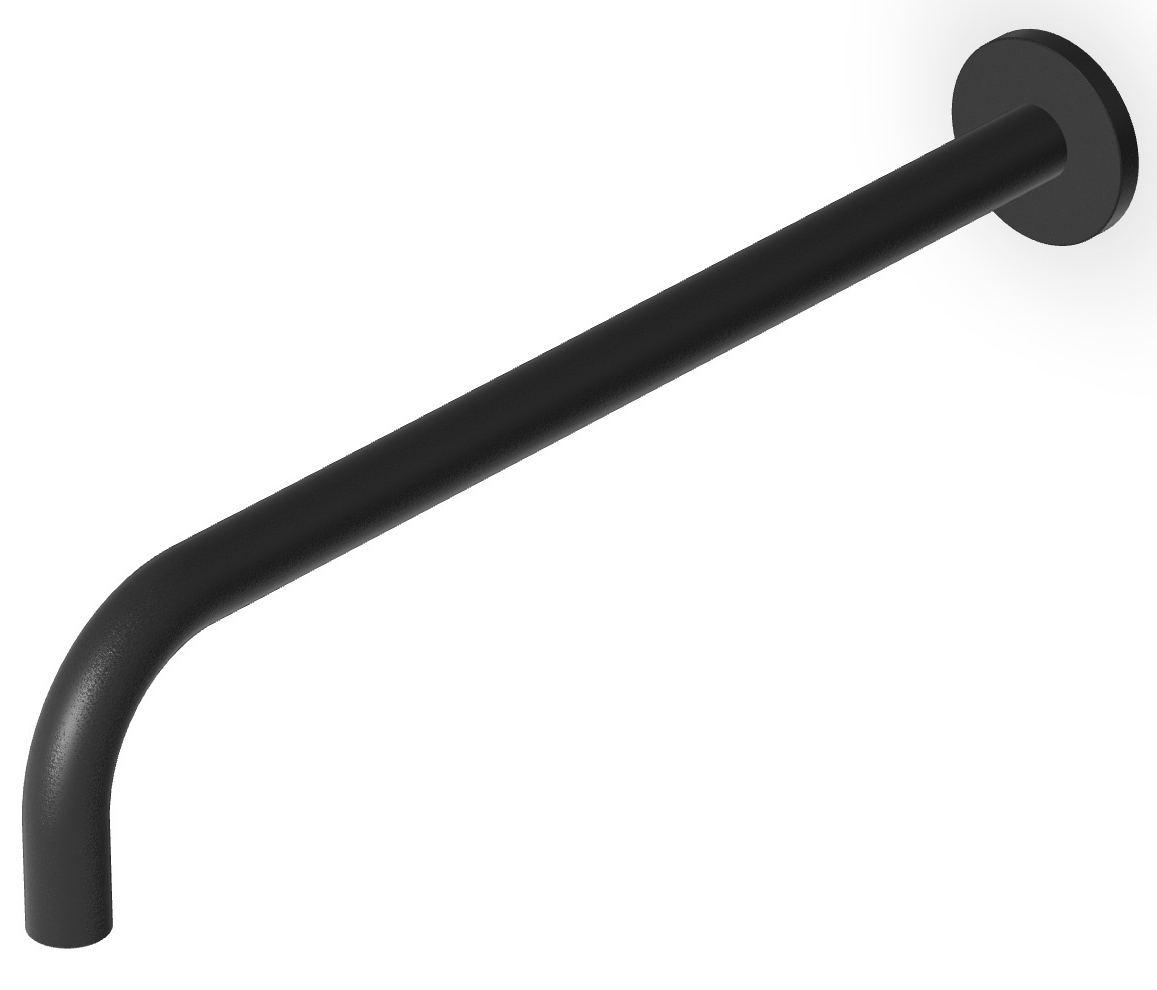 Zucchetti nástěnné rameno černá Z93027.N1