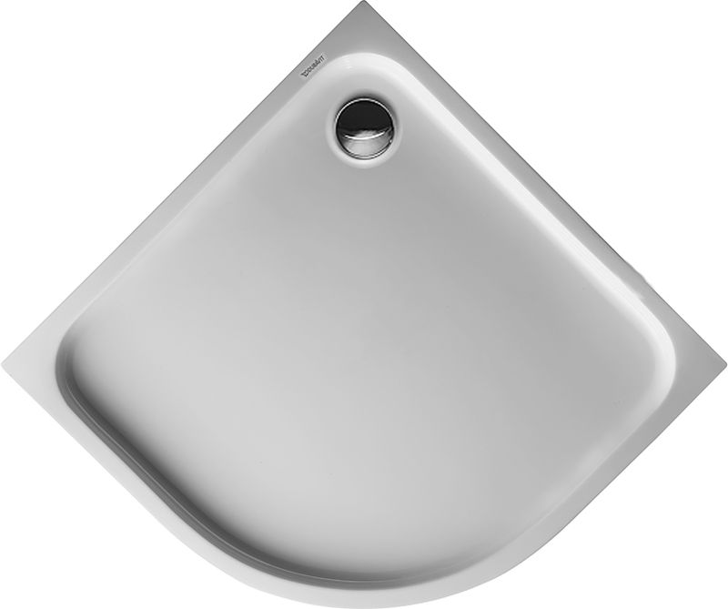 Duravit D-Code půlkruhová sprchová vanička 90x90 cm bílá 720108000000000