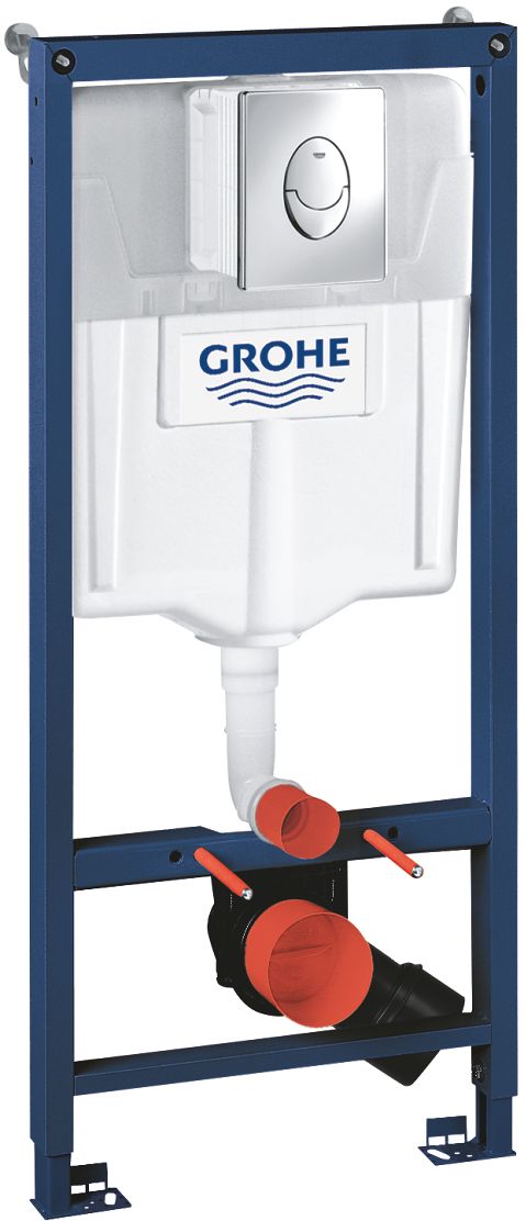 Grohe Rapid SL podomítkový wc modul se splachovacím tlačítkem pro závěsnou mísu 38721001