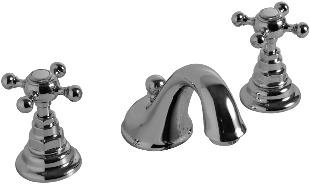 Kerasan Retro umyvadlová baterie stojící chrom 739190